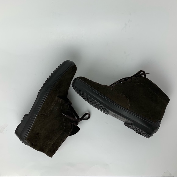Tod’s brown suede Vibram lace up boots - Picture 5 of 6